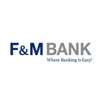 F & M bank logo